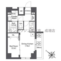 コンフォリア志村坂上の物件間取画像